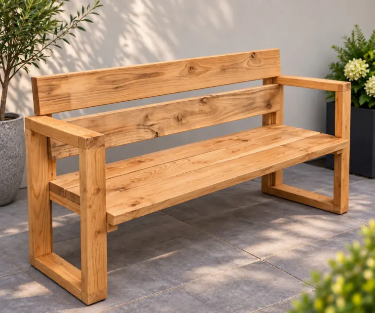 Houten tuinmeubels winterklaar maken